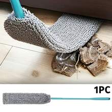 1 Set Extendable Microfiber Duster With Extension Pole, Washable & Expandable Duster, Retractable Crevice Cleaner, Dry & Wet Cleaning Brush, Multi-Purpose Duster Suitable For Sofa, Bed, Furniture Bottoms, Cleaning Supplies, Kitchen - Multicolor - View 15
