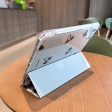 Ốp bảo vệ thế hệ thứ 10, ốp máy tính bảng gập ba, bảo vệ toàn thân, chống sốc, tự động tắt/mở màn hình thông minh, chất liệu da PU thời trang, ốp A16; Ốp bảo vệ thế hệ thứ 11, ốp máy tính bảng Air 11 (M4) 2026, tương thích với MatePad 11.5S 2026, ốp MatePad 11.5; Ốp bảo vệ máy tính bảng Pad 2 2025/ Pad SE 2023 (11 inch), tương thích với iPad/MatePad/ - Trong sáng - Xem 7