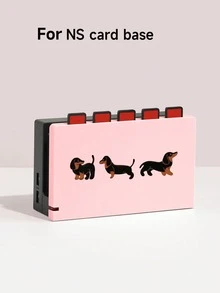 1 Vỏ bảo vệ thiết kế hình chú chó con dễ thương, tương thích với Switch2 (2025), Switch NS, Switch OLED, Switch Lite, phụ kiện cho Switch2/Switch, bộ đầy đủ bao gồm túi đựng và hộp đựng thẻ trò chơi, món quà tuyệt vời nhất cho người chơi Switch - Nhiều màu - Xem 15