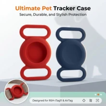 RSH ITag11 Protective Case, Waterproof Silicone Cover For Pet Tracker, Suitable For Cats And Dogs (Tracker Not Included) - Multicolor - View 2