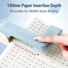 Hasbro 大型360°旋转订书机，设计便捷，时尚办公/学生订书机，高品质12号订书钉 - 單件 - 查看 7