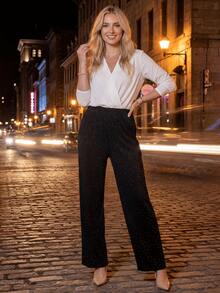 Women Pants - BLACK D1012 - View 5