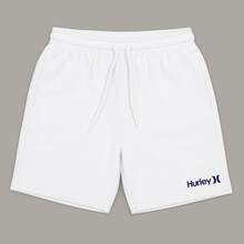 KIT OF 3 HURLEY BASIC SURFING SHORTS, TACTEL ELASTANE BERMUDA SHORTS, DRY FIT, SUMMER, LIGHTWEIGHT, SKATEBOARDING - 黑色,藍色和白色 - 查看 7