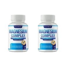 Miriyalyad Magnesium Complex Elemental Supplement 1000mg Magnesium Glycinate Citrate Malate Taurate Oxide Aspartate Orotate Non-GMO 90 Capsules Healthcare Mineral Dietary Bathroom - 2 cái - Xem 1