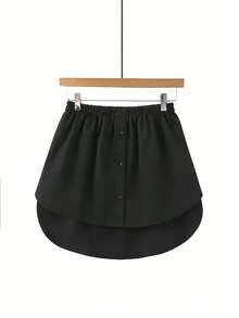 1-Pack Elastic Waist Extender Skirt Waist Accessories Women's Shirt Extender Adjustable Layered Fake Hem Skirt Extender - Multicolor - View 9