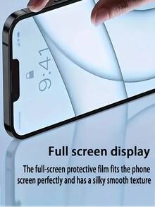 Shockproof Android Phone Film [1 High-Definition Tempered Glass Screen Protector + 1 Transparent Drop-Proof Case] This Bundle Is Compatible With OPPO//One Plus Phones, Including Reno 12F 5G, Reno 13F 5G, Reno 14F 5G, 13 4G, 12X, 14X 5G, One Plus 13R, And One Plus Nord N100. Features Include High-Definition Tempered Glass Full-Screen Coverage Mother's Day Gift Anniversary Gift - Clear - View 4
