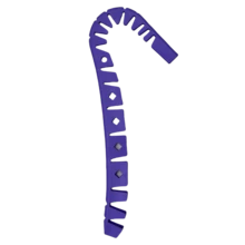 1pc Carbon Fiber/Wood/Composite Ice Hockey Stick Accessory Blade Curve Protective Cover, Suitable For Outdoor Training And Practice, 7 Color PE Wear-Resistant Protective Case - Purple - View 4