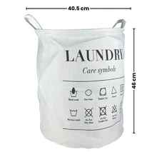 Cesta de lavandería plegable con asa, se puede usar como cesta de almacenamiento, cesta decorativa, cesta adecuada para la sala de estar, el dormitorio, el hogar, ropa, juguetes, almohadas, mantas - Ver 4