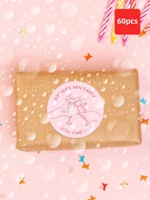 Từ 1 đến 120 miếng dán tùy chỉnh, nhãn cá nhân hóa có nhiều kiểu dáng - chống thấm nước và chống dầu - có thể được tùy chỉnh với văn bản và ngày tháng theo lựa chọn của bạn. Dán chúng lên các sản phẩm trị liệu bằng hương thơm, son môi hoặc túi quà tặng trang sức để tặng khách một món quà lưu niệm độc đáo mang về nhà. - Nhiều màu - Xem 36