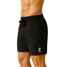KIT 3 T-Shirts + 2 Men's Dry Fit Shorts, ON Running Gym Original 6 PIECES - Đen, xanh dương và trắng - Xem 9