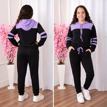 "Fun And Comfortable Girls' Sweatshirt" (4 To 14 Years Old) - Red Violet - View 1