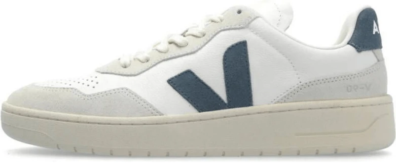 Veja V-90 LEATHER WHITE CALIFORNIA - White and blue - View 1