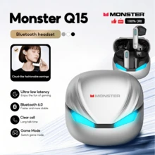 Auriculares Bluetooth Monster Q15 Auriculares especialmente adaptados para audio de juegos Bluetooth 6.0 con micrófono - Ver 1