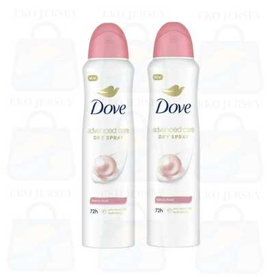  Dove Advanced Antiperspirant Deodorant Spray Jasmine & Magnolia 150 Ml/5.07 Oz Pack Of 2