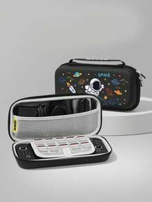 1 件太空宇航员图案保护壳，兼容 2 / Switch NS / Switch OLED / Lite，适用于 / Switch 2 游戏机的配件，一体式套装包括手提箱、卡座、Switch 保护套，兼容 Switch 玩家的最佳礼物 - 多色 - 查看 15
