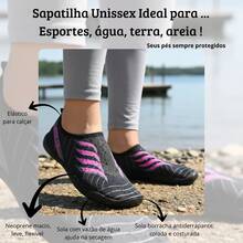 Women Sports Shoes - 玫紅色 - 查看 3