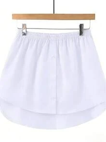 1-Pack Elastic Waist Extender Skirt Waist Accessories Women's Shirt Extender Adjustable Layered Fake Hem Skirt Extender - Multicolor - View 3