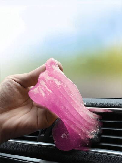 Gel vệ sinh xe hơi, tẩy bụi bẩn thần kỳ, tẩy keo dính và làm sạch bàn phím, phụ kiện vệ sinh xe hơi cho chuyến đi sạch bong. Gel tẩy bụi bẩn nội thất xe hơi, tẩy keo dính, làm sạch bụi bẩn khe gió máy tính, gel làm sạch xe hơi, phụ kiện quà tặng cho nam giới, dụng cụ dành cho nam giới.