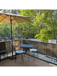 1pc HDPE Material Privacy Shading Net Cover, UV-Resistant Windproof Sunshade Canopy For Balcony, Gazebo, Patio, Outdoor Pool, Backyard - 1 Coffee-colored - View 8
