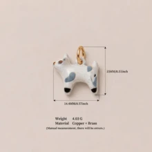 Mặt dây chuyền hình động vật tráng men độc đáo, chất liệu đồng 14k, với các họa tiết như cá nhỏ, ngựa, ếch, chim, chó, hươu, v.v. Chống thấm nước và chống phai màu, phù hợp cho nữ giới hoặc các cặp đôi, độc đáo và cao cấp, phụ kiện mặt dây chuyền vòng tay, mặt dây chuyền trang sức, phụ kiện mặt dây chuyền vòng cổ, thiết kế trang sức mùa hè, phụ kiện mặt dây chuyền dây chuyền điện thoại di động, phụ kiện mặt dây chuyền móc khóa. - Nhiều màu - Xem 14