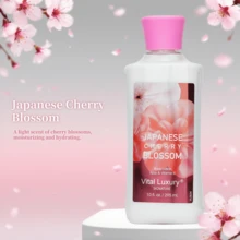 Vital Luxury ® (Sakura Fragrance Type) Multi Fragrance Body Lotion 10fl.Oz/295ml - Mother's Day And St. Patrick's Day Gift, Rich In Aloe Vera And Vitamin E, Lightweight Oil-Free Daily Moisturizer For Men And Women, Body Lotion. - Hoa anh đào - Xem 6