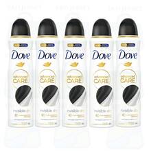 Dove Advanced Antiperspirant Deodorant Spray Invisible Dry 150 Ml/5.07 Oz Pack Of 5 - 多樣化香型 - 查看 1