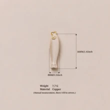 Mặt dây chuyền hình động vật tráng men độc đáo, chất liệu đồng 14k, với các họa tiết như cá nhỏ, ngựa, ếch, chim, chó, hươu, v.v. Chống thấm nước và chống phai màu, phù hợp cho nữ giới hoặc các cặp đôi, độc đáo và cao cấp, phụ kiện mặt dây chuyền vòng tay, mặt dây chuyền trang sức, phụ kiện mặt dây chuyền vòng cổ, thiết kế trang sức mùa hè, phụ kiện mặt dây chuyền dây chuyền điện thoại di động, phụ kiện mặt dây chuyền móc khóa. - Nhiều màu - Xem 7