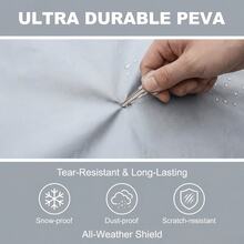 Funda universal para motocicleta - Diseño resistente al polvo y al agua, material de tela Oxford, bordes elásticos y hebilla de , se ajusta a la mayoría de las motocicletas, almacenamiento al aire libre para todo tipo de clima, funda protectora para motocicleta, disponible en varios colores - multicolor - Ver 5