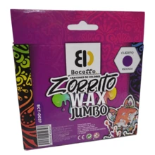 CRAYONES DE CERA JUMBO 12 PIEZAS CUERPO REDONDO ZORRITO BOCETTO - CRAYONES JUMBO - Ver 6