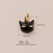 Mặt dây chuyền hình động vật tráng men độc đáo, chất liệu đồng 14k, với các họa tiết như cá nhỏ, ngựa, ếch, chim, chó, hươu, v.v. Chống thấm nước và chống phai màu, phù hợp cho nữ giới hoặc các cặp đôi, độc đáo và cao cấp, phụ kiện mặt dây chuyền vòng tay, mặt dây chuyền trang sức, phụ kiện mặt dây chuyền vòng cổ, thiết kế trang sức mùa hè, phụ kiện mặt dây chuyền dây chuyền điện thoại di động, phụ kiện mặt dây chuyền móc khóa. - Nhiều màu - Xem 21