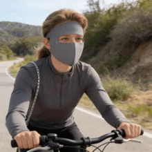 1pc Full Face Protection Mask, Summer UV-Blocking Breathable Sunscreen Mask, Windproof Dustproof Mask - Multicolor - View 3