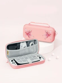 1个芙蓉花印花保护壳，适用于Switch 2（2025），兼容Switch 2/Switch OLED/Switch NS，全新Switch 2主机配件，送给Switch玩家的最佳礼物 - 查看 8