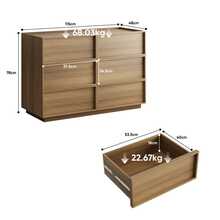 Dressers & Chests Of Drawers - Kayu Ek + MDF + Papan Partikel - View 3