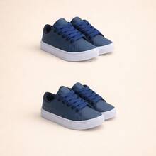 COMBO 2 Boys' Durable Sneakers | Lightweight And Soft, Made For Your Son, Sizes 25 To 36 | TAKE ADVANTAGE NOW! - 海洋 + 海洋 - 查看 11