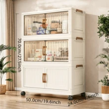 5-Tier / 3-Tier Home Living Storage Organizing Clothing Cabinet Storage Boxes - Xem 1