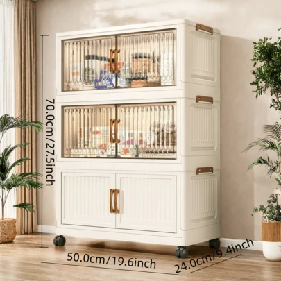 5-Tier / 3-Tier Home Living Storage Organizing Clothing Cabinet Storage Boxes