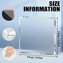 1件定制亚克力照片砖，个性化相框，照片礼品，送给妈妈的理想礼物，适用于婚礼、周年纪念日、家庭照片、卧室和客厅装饰、家居装饰、情人节等场合，高品质，时尚定制，独一无二，送给男朋友/女朋友的理想礼物，适用于情人节、周年纪念日、婚礼、母亲节、生日、节日、父亲节、毕业典礼、乔迁之喜、客厅、家居装饰等场合。 - 彩色 - 查看 7