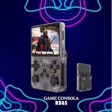 Consola de juegos portátil recargable R36s, Pantalla full HD con conexión a la pantalla , 64GB de almacenamiento, variedad de juegos creativos incluye juegos de acción, aventura, rompecabezas luchas y otros juegos, incluye cable usb y manual!!!! LISTO PARA USAR DIRECTAMENTE - Negro - Ver 8