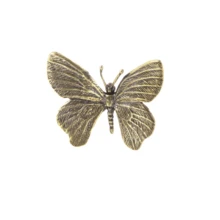 Retro Butterfly/Dragonfly Brass Handle Wardrobe Drawer Gold Cabinet Pulls Copper Handles For Furniture Cupboard Handles - Multicolor - View 11