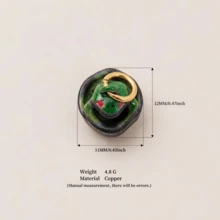 Mặt dây chuyền hình động vật tráng men độc đáo, chất liệu đồng 14k, với các họa tiết như cá nhỏ, ngựa, ếch, chim, chó, hươu, v.v. Chống thấm nước và chống phai màu, phù hợp cho nữ giới hoặc các cặp đôi, độc đáo và cao cấp, phụ kiện mặt dây chuyền vòng tay, mặt dây chuyền trang sức, phụ kiện mặt dây chuyền vòng cổ, thiết kế trang sức mùa hè, phụ kiện mặt dây chuyền dây chuyền điện thoại di động, phụ kiện mặt dây chuyền móc khóa. - Nhiều màu - Xem 9