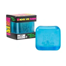 Schylling Nee.Doh Nice Cube – Jelly Squish Toy, Super Sensory Squeeze Toy --[Jelly Edition] More Fun & Playability, 2.25 Inch Cube - 藍色 - 查看 7