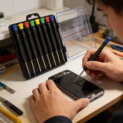 8-In-1 Mobile Phone Disassembly Repair Tool Kit, Multi-Functional Screwdriver Set For Disassembling Various Models, Portable Design