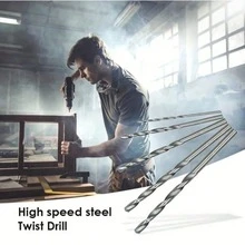 50/100pcs Titanium Coated High Speed Steel Drill Bit Set, 135° Pointed Tip Suitable For DIY Crafts, Woodworking, Carving And Jewelry Making - Size Range From 1/25 Inch To 1/8 Inch, Cylindrical Metal, Twist Drill Bits For Metal, Wood, Plastic, Suitable For Home Improvement, Simple Tools, Convenient And Practical - A - View 3