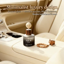 Neues Luxus-Hotel-Duft-Auto-Diffuser-Geschenkset | Langanhaltender Auto-Lufterfrischer-Duft-Ornament für Innenraumdekoration, Luxus-Hotel-duftende Damen & Herren Reed-Diffuser-Öl mit Stäbchen, langanhaltender Duft - geeignet für Zuhause, Schlafzimmer, Wohnzimmer, Badezimmer und verschiedene Räume. - Auto-Lufterfrischer-Geschenkset - Übersicht 3