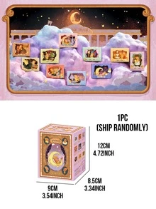 Pop Mart LABUBU Starry Scene Lighting Figurines, Official Authorized Collectibles, 10 Styles (9 Regular + 1 Hidden), Magical Lighting Effect + Adorable LABUBU Elements, Durable Material And Exquisite Details, Suitable For Displaying On Desktops/Bookshelves At Home/Office, Adding Fantastical And Creative Touches To Any Room, Perfect Gift For Couples/Teens/Adults, Must-Have Collection For LABUBU Fans - Multicolor - View 14