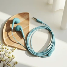 1pc Color 6 Colors Can Choose From 3.5mm In-Ear, In-Ear, Semi-In-Ear Wired Headphones, Built-In Microphone, High-Definition Calls, Music Headphones, Student Headphones, Running Sports Mobile Phone Headphones Compatible Apple I P Hone, Sam S Ung, X Iaomi, Honor, Hua Wei, One Plus And Other Android Phones, PSP/MP3/MP4/IPod/Computer/Game Console And Other Type-C Interface Devices, Student Gift Headphones, Running Sports Holiday Gift Headphones - View 15