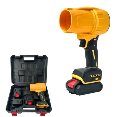 1 pieza Soplador inalámbrico Turbo de 21V, Ventilador violento de 50m/s de súper potencia, Soplador de mano para secado de autos, soplado de nieve y limpieza de teclados, regalo tecnológico genial para hombres