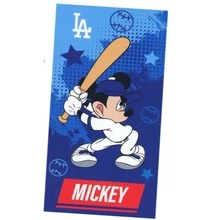 Disney Mickey Mouse Dodgers Beach Towel - 彩色 - 查看 2