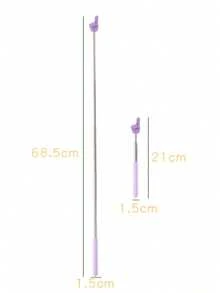 1pc Retractable Classroom Pointer, Extendable Teacher Pointer, Mini Retractable Hand Pointer, Suitable For School And Kindergarten - Multicolor - View 10