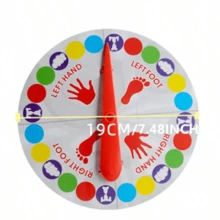 Juego Twist & Turn, Juego interactivo de reunión familiar, Juguete de alfombra de equilibrio multipersonal, Regalo - Multicolor - Ver 5